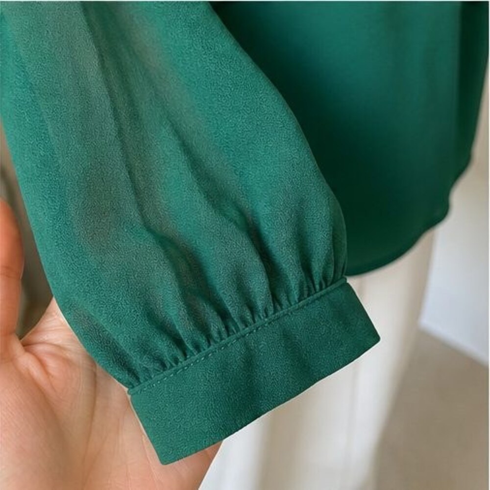 Sand Ruffle Blouse - Picture 5 of 6